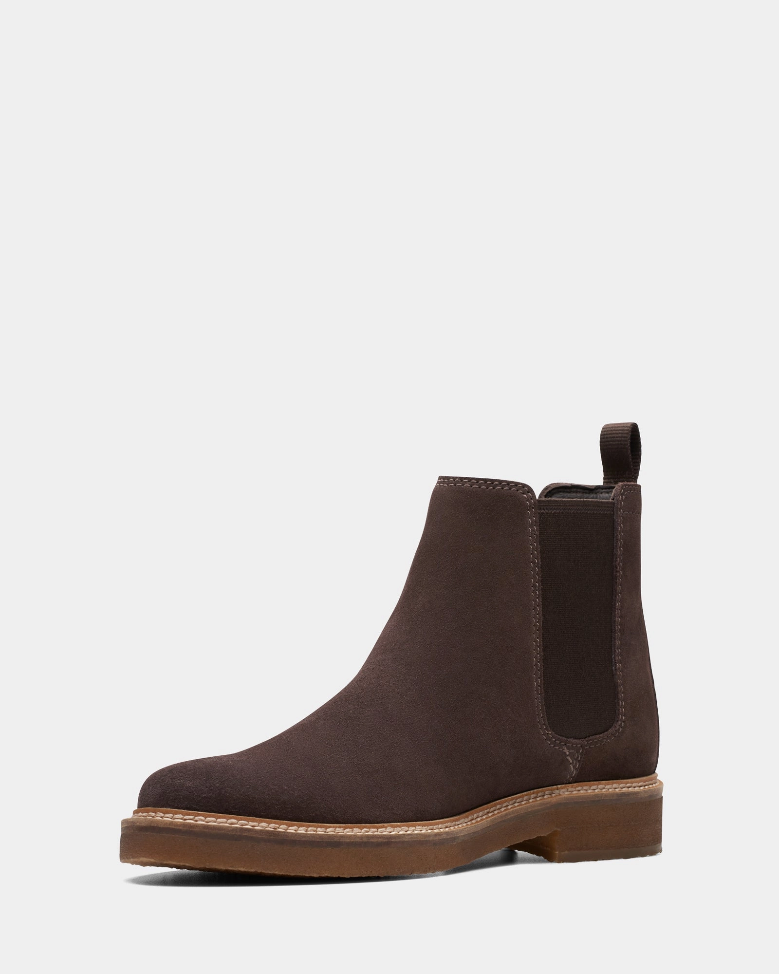 Clarkdale Easy Dark Brown Suede Anti-Friction Fashion Comfort