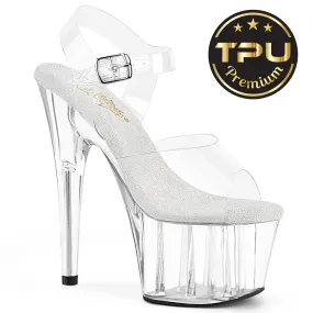 Asics Nimbus 17 Running Shoes ADORE-708PREM Pleaser Clear Sexy Platform Shoes (Pole Dancing Heels)