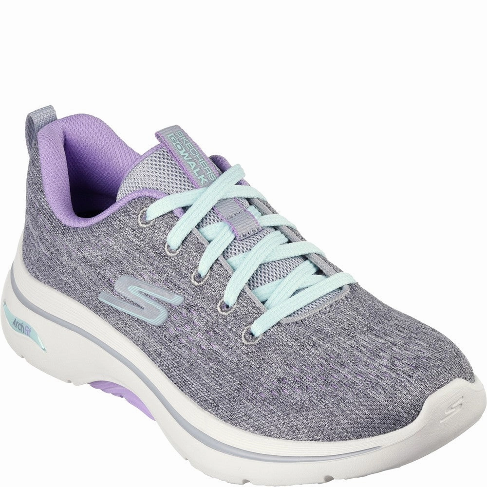workout running wear winter - suitable Skechers GO WALK Arch Fit 2.0 Vivid Sunset Shoes