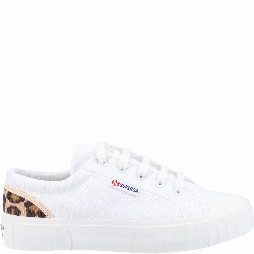 Superga 2630 Stripe Pad Leopard Trainers Value for money deal Eco - friendly