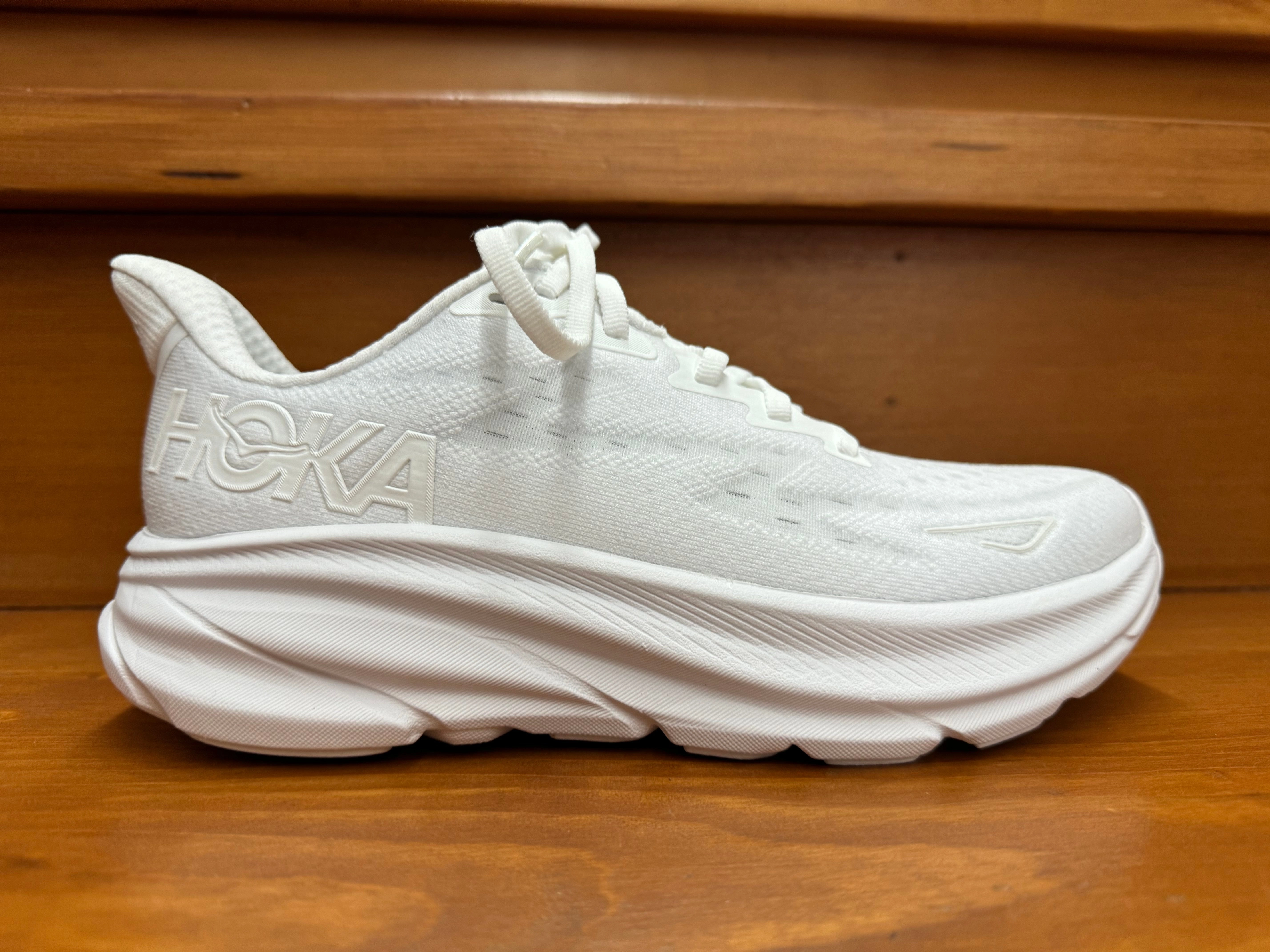 Hoka Clifton 9 White/White 1127896 WWH Daily Jogging