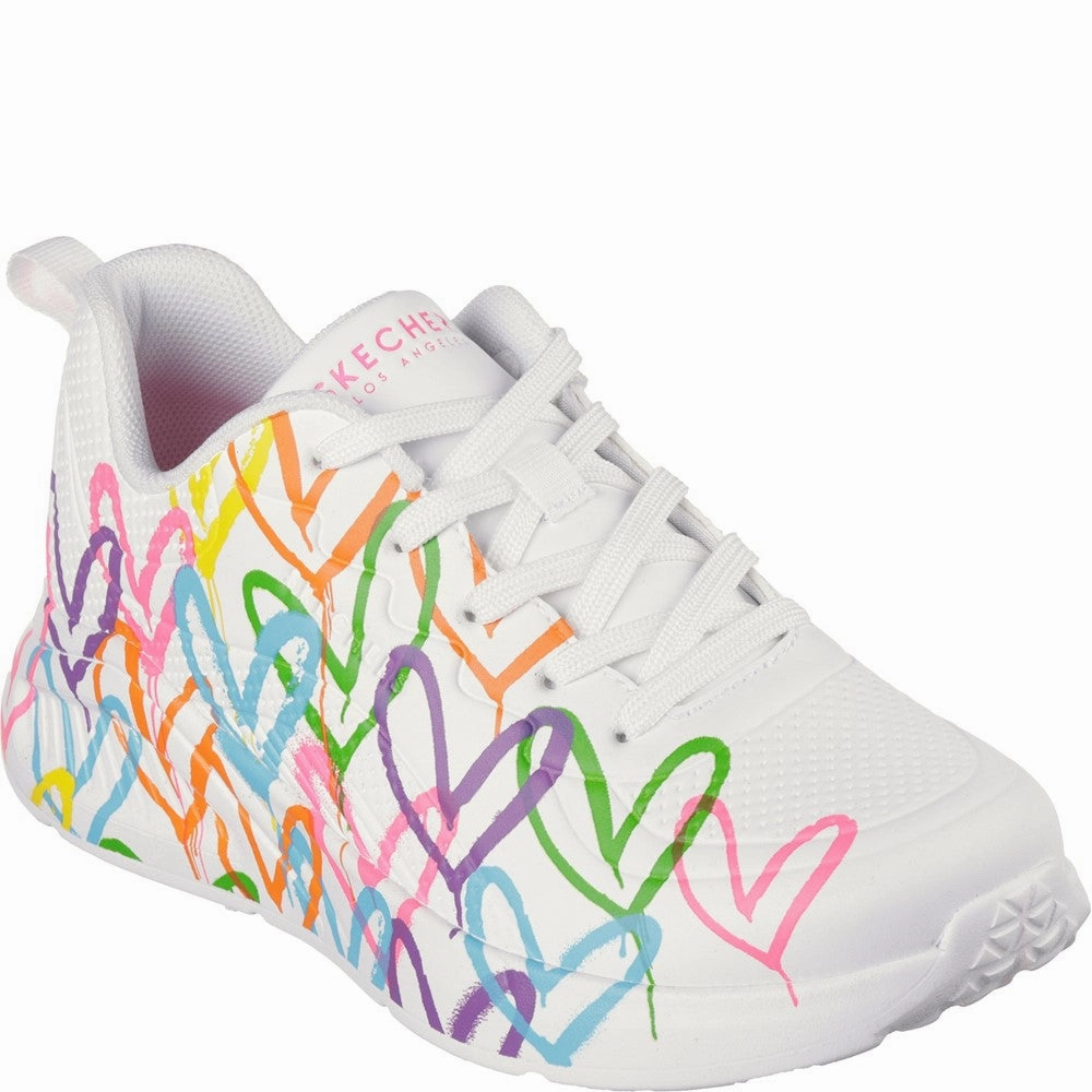 Skechers Uno Lite Heart Of Hearts Trainers adventure running shoe allure active shoes option