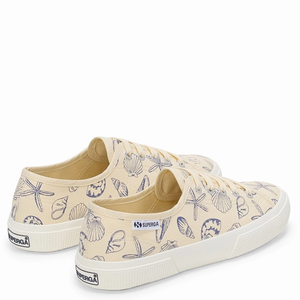recovery running shoes Superga 3750 Seashells Print Trainer