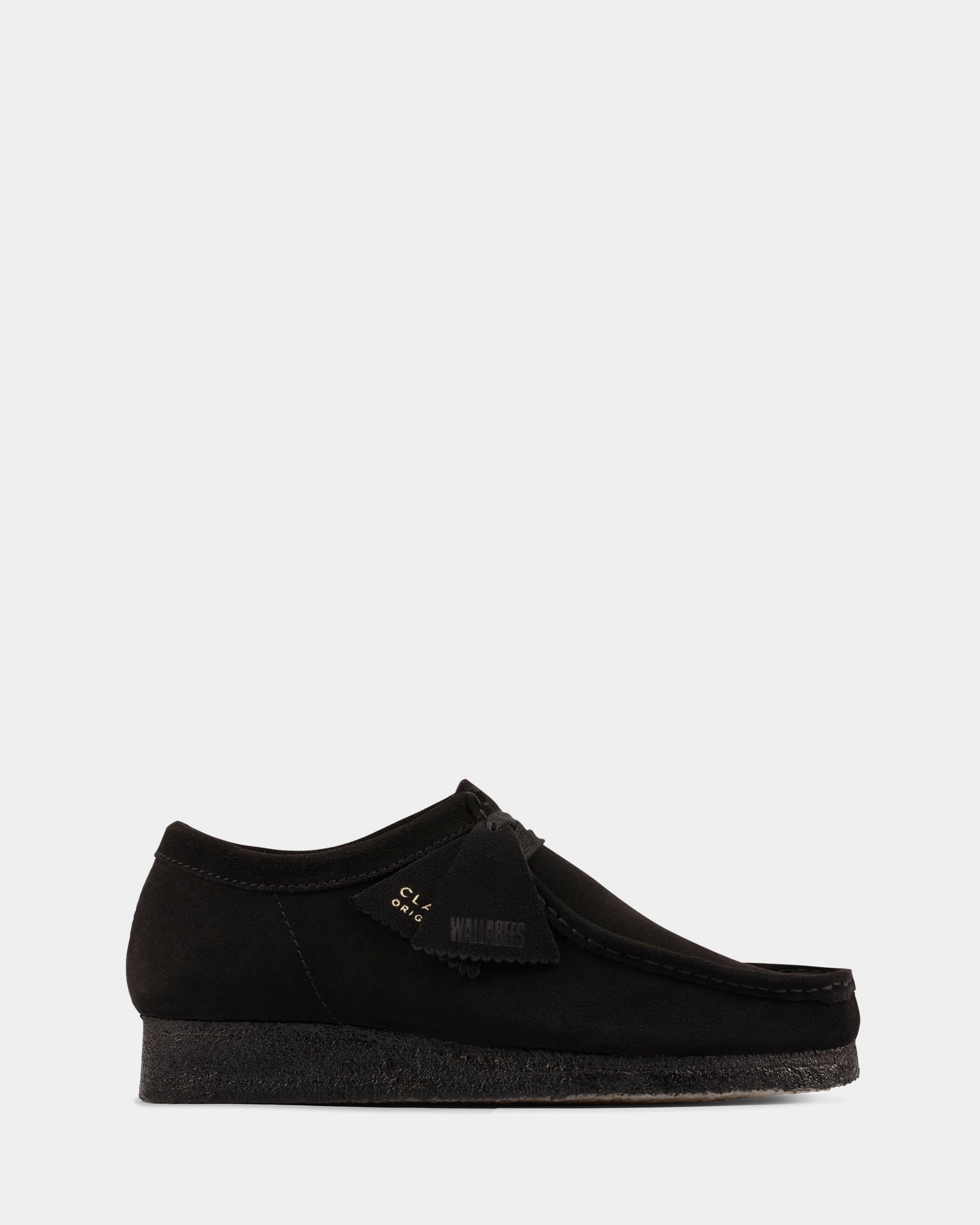 Leisure Fit Wallabee. (W) Black Suede Ii
