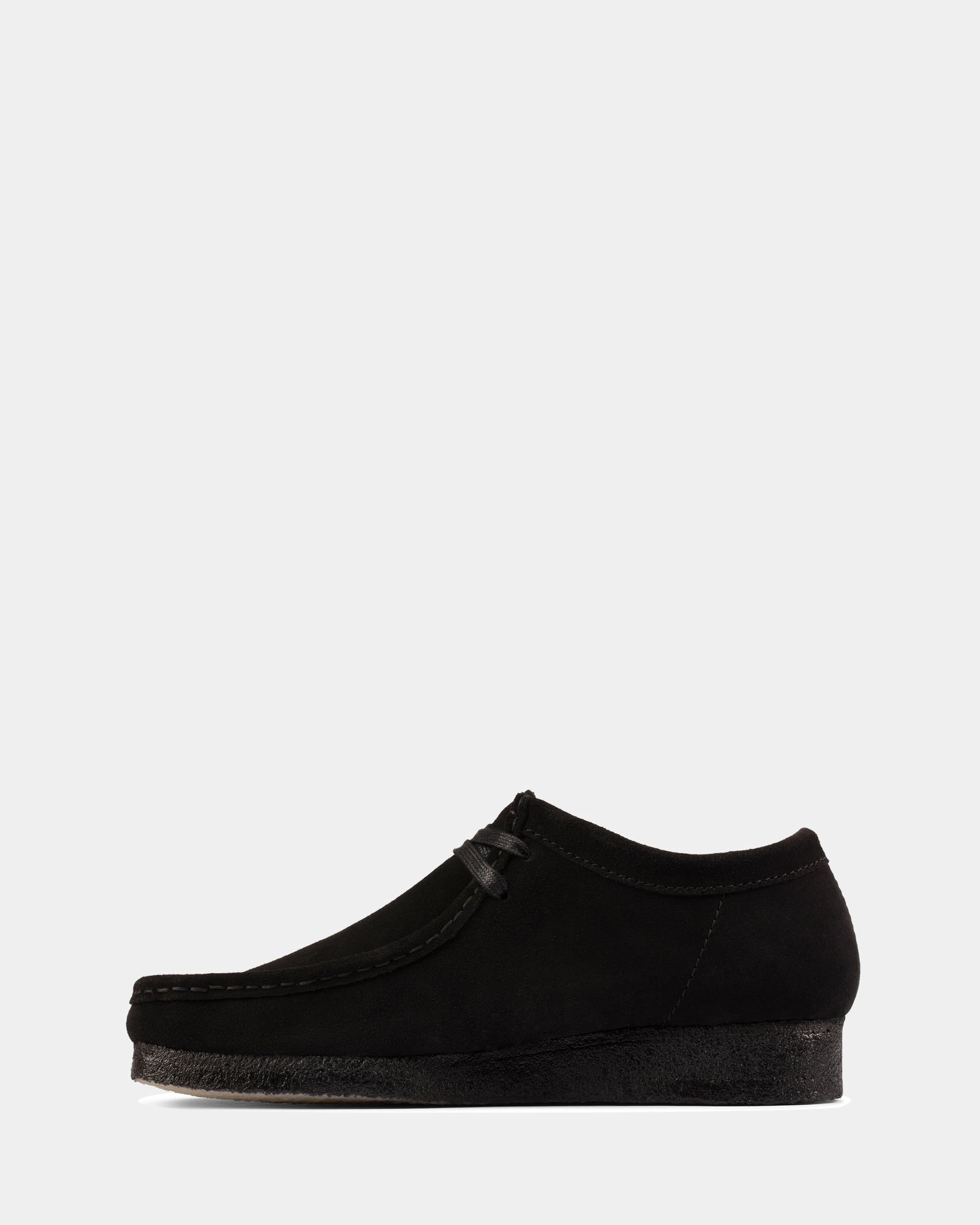 Wallabee. (W) Black Suede Ii Free Move Flat Sole