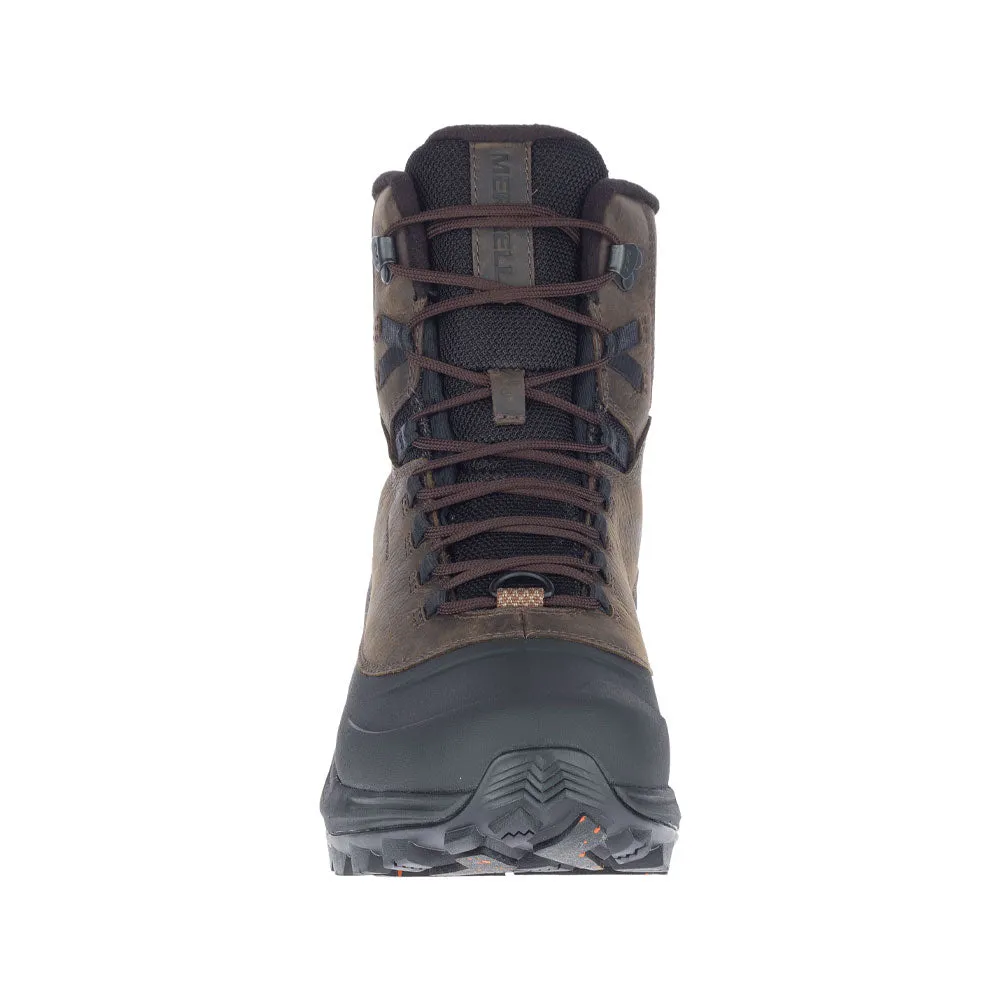 Merrell Thermo Overlook 2 Mid Waterproof Brown Hiking Boot (Men's) Rain Boots In Spanish