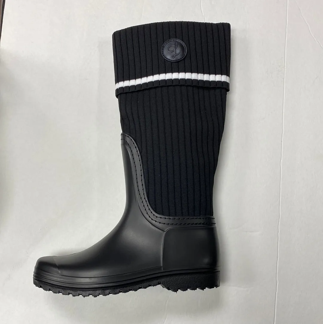 SALE FW22 Lolit WB304 Ribbed Sock with Logo and Stripe Winter Boot Best Snow Boots Ugg