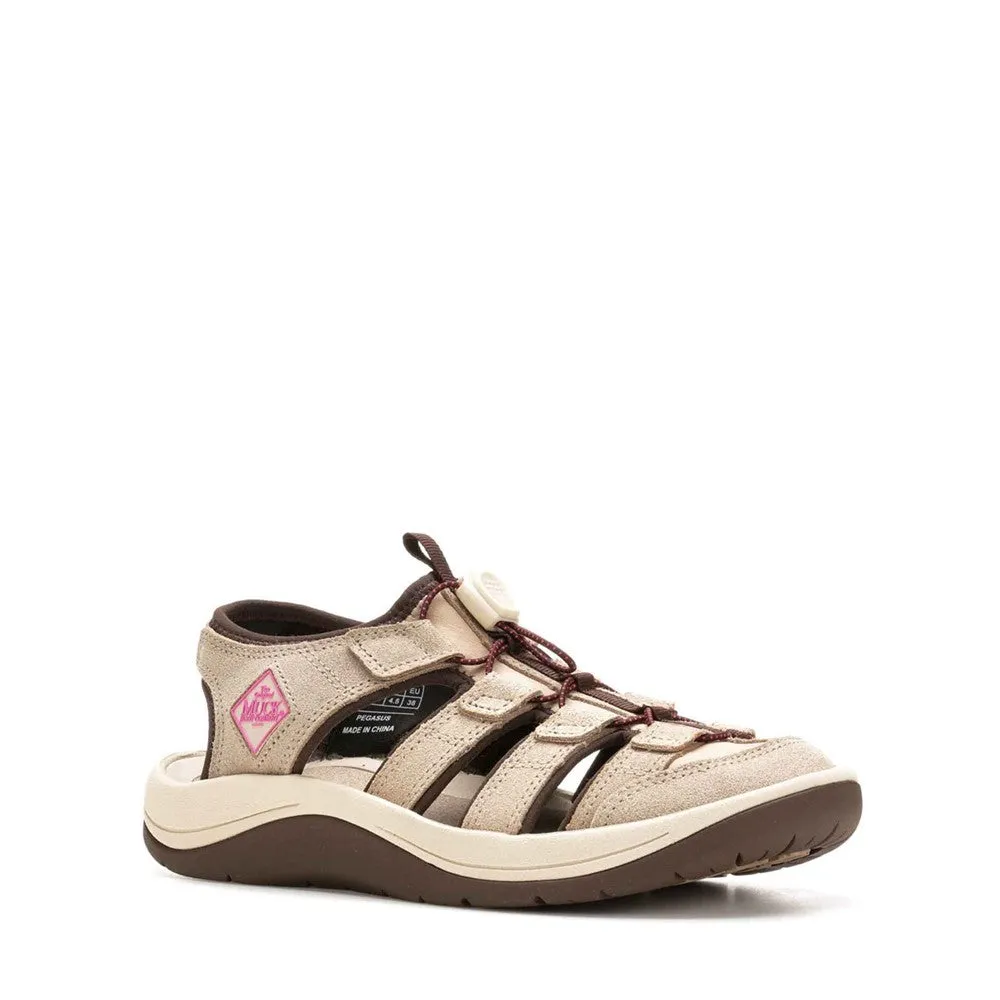 Closed Toe Leopard Touch Muck Boots Wanderer Sandals