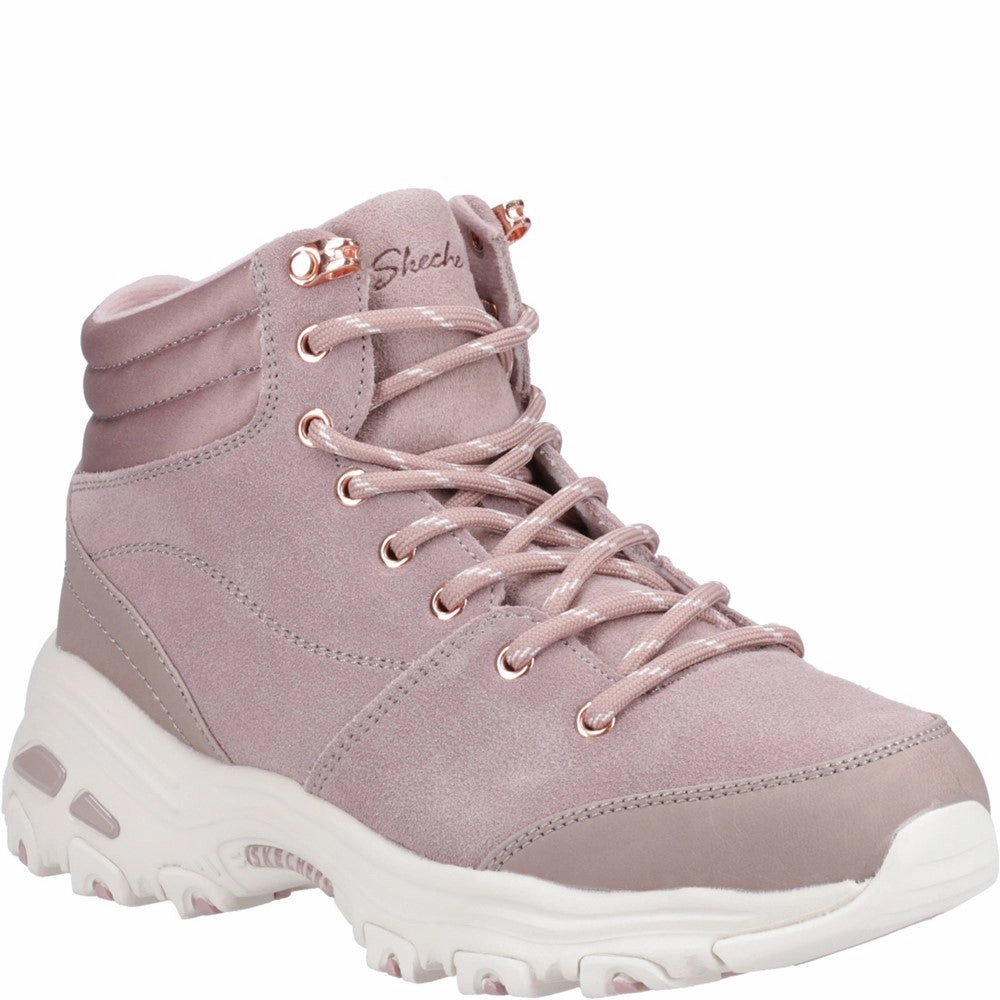Heel Hug Speed Walk Skechers D'Lites Ankle Boots
