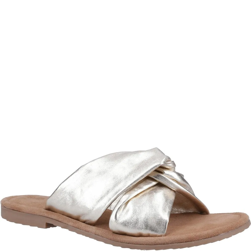 Hush Puppies Amy Wide Fit Sandal Simple Slip
