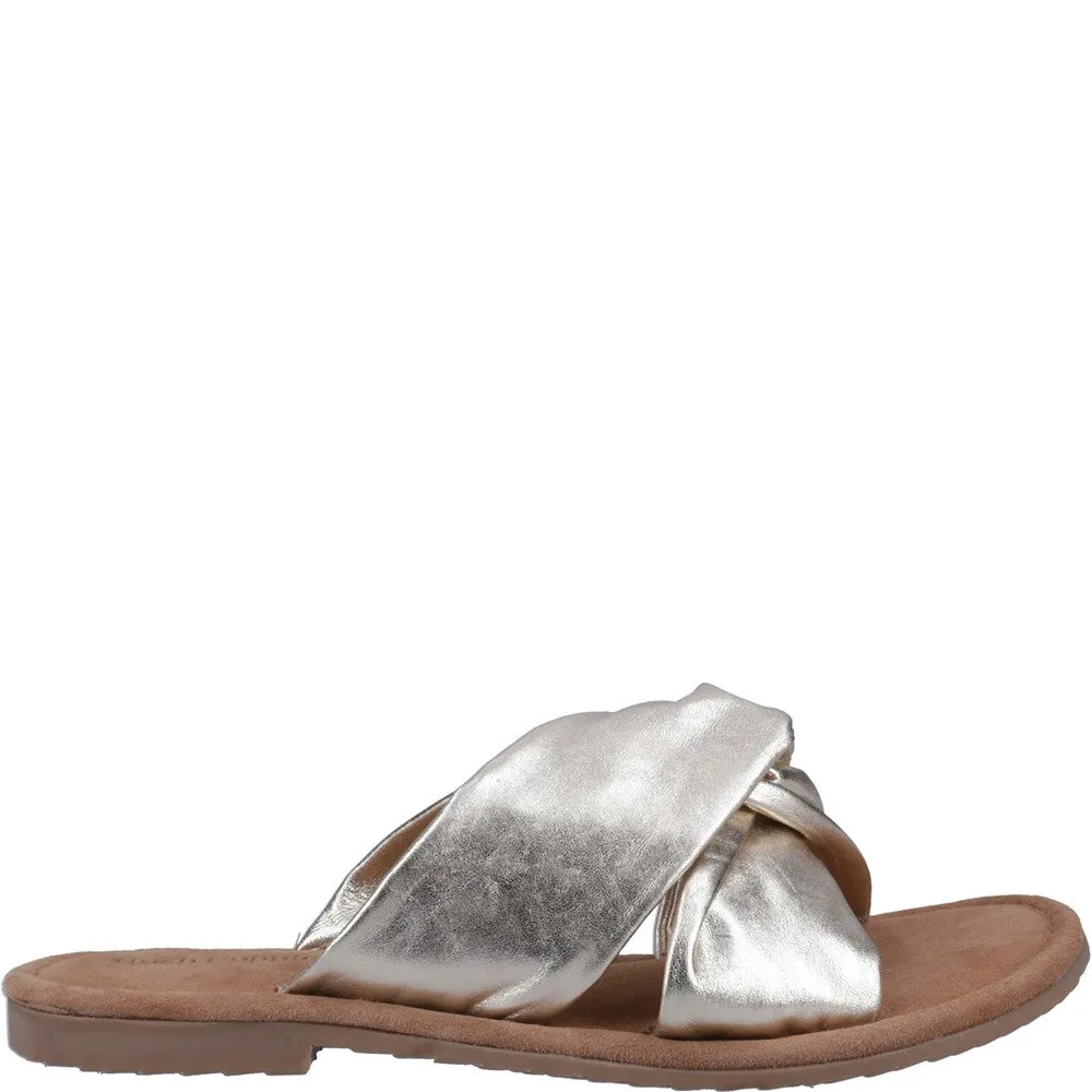 Hush Puppies Amy Wide Fit Sandal Buckle Closure