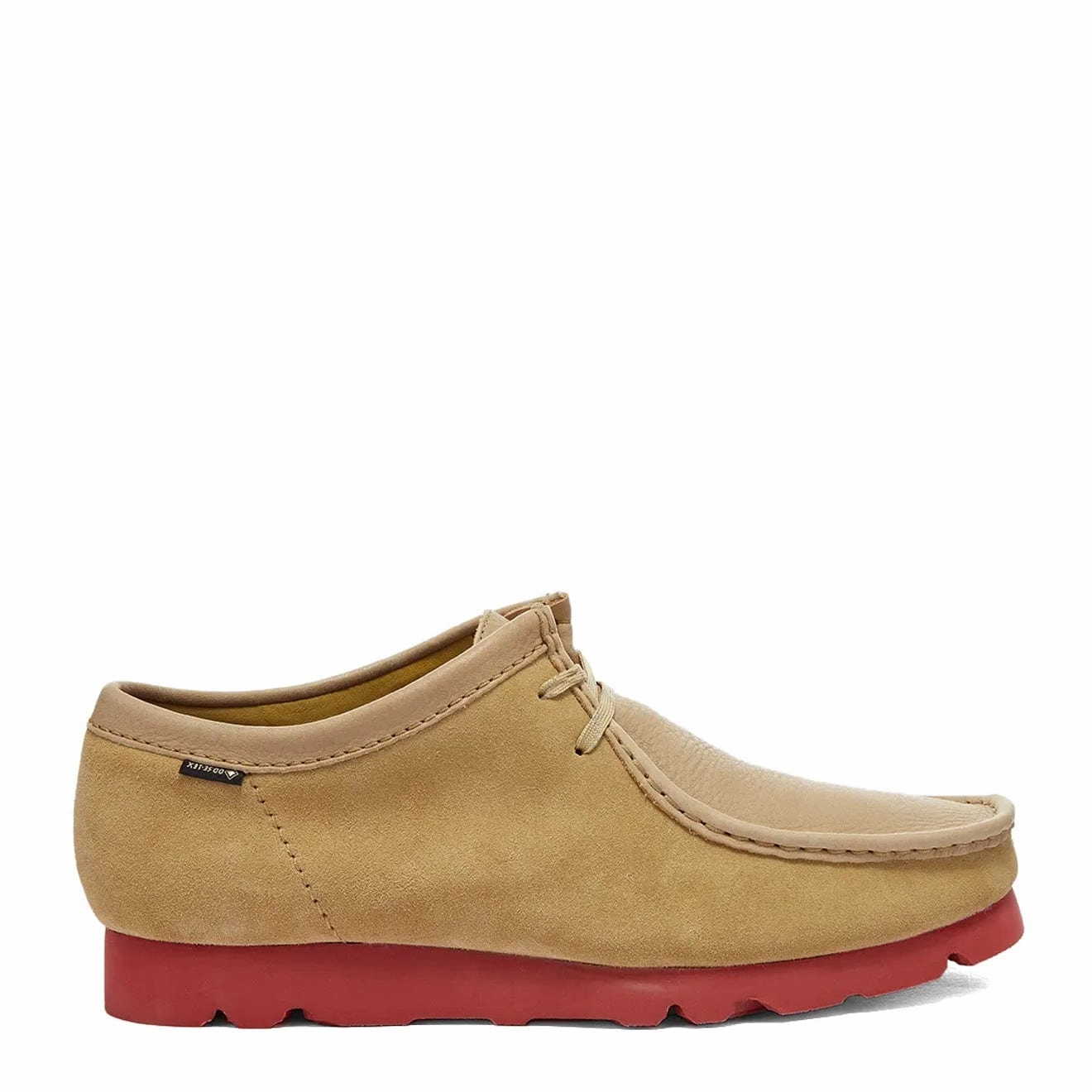 Clarks Originals Wallabee Gore-Tex Shoes Maple Suede Comfortable Sole