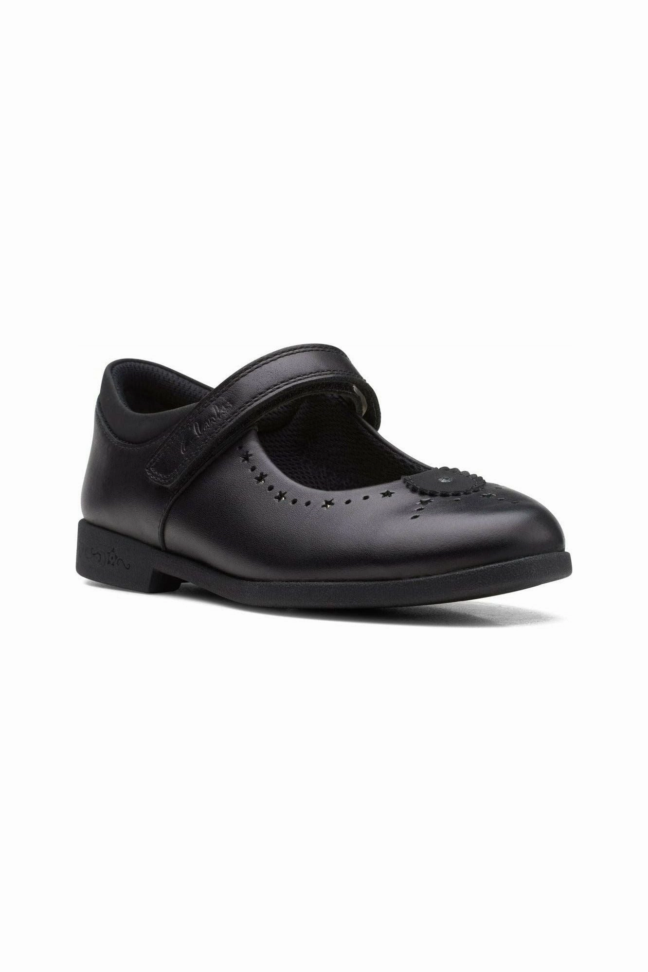 Clarks Magic Step Bar Kid black leather Model Mode Work Ready