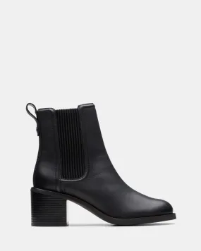 Abrasion resistant Clean Cut Chamberly Top Black Leather