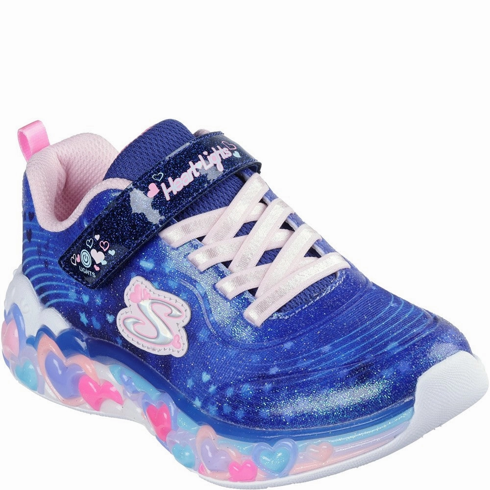 Skechers Eternal Heart Lights Trainers Lightweight Walk Wear Often