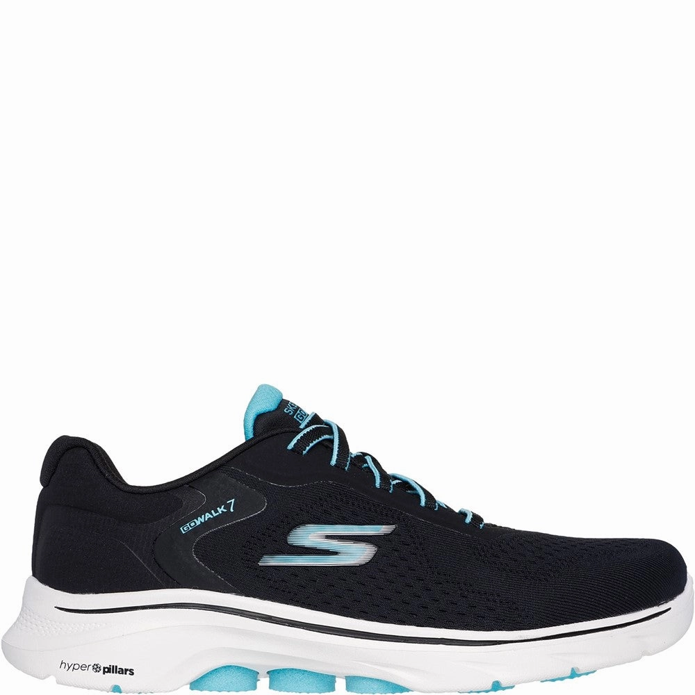 Grab Quick Daily Utility Skechers GO WALK 7 - Cosmic Waves Trainers