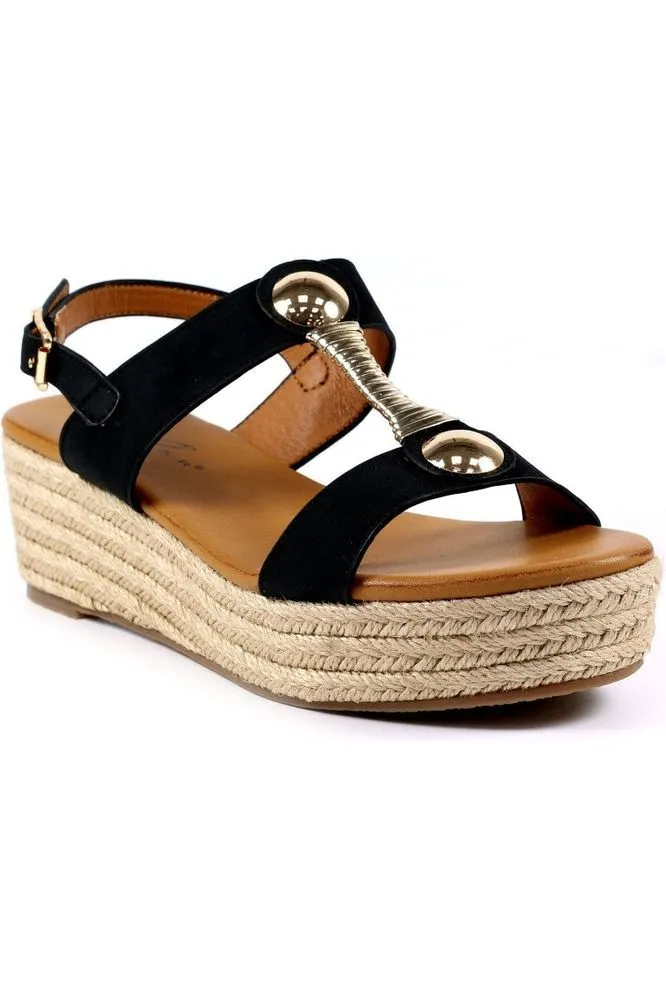 Nude Calm Lunar Ravena JLH449 in Black