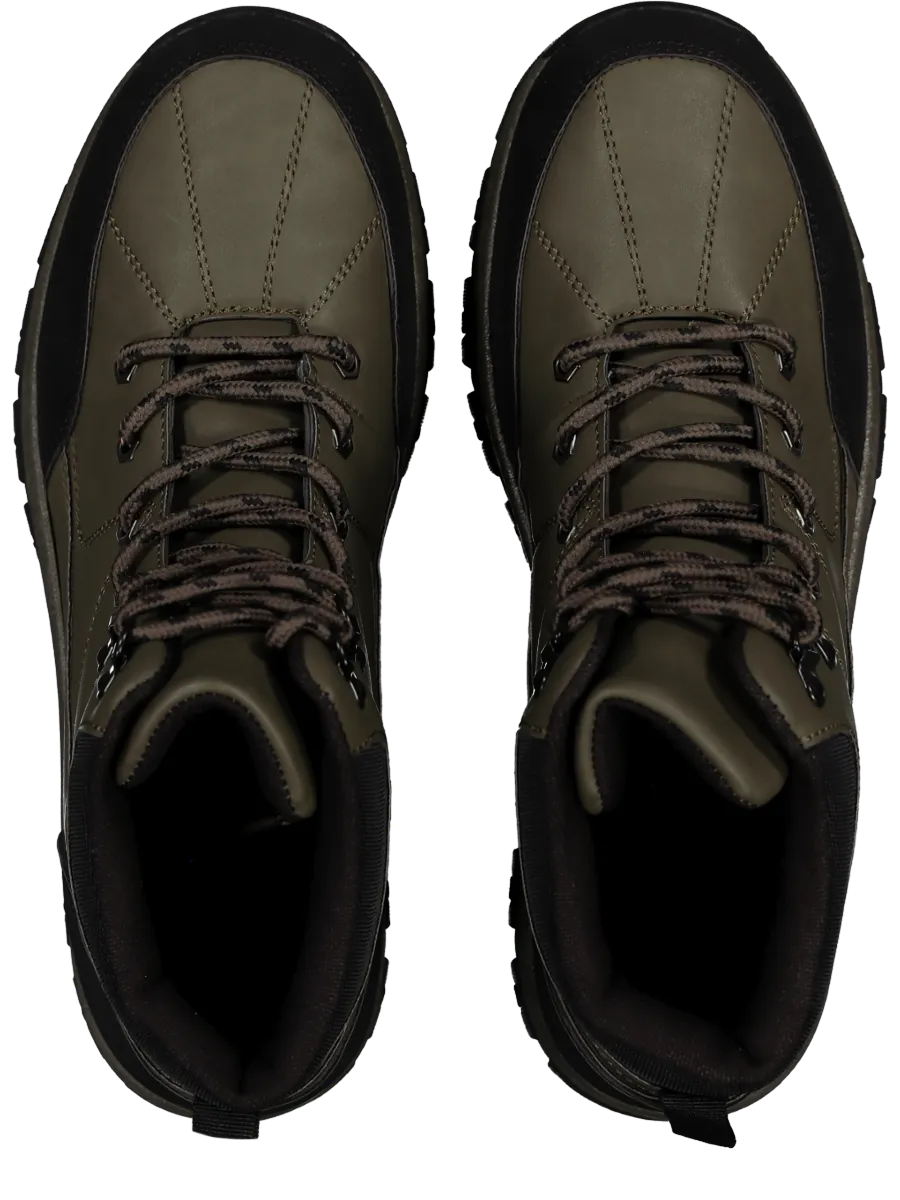 Olive Green Work Boots Cheap Insulated Work Boots