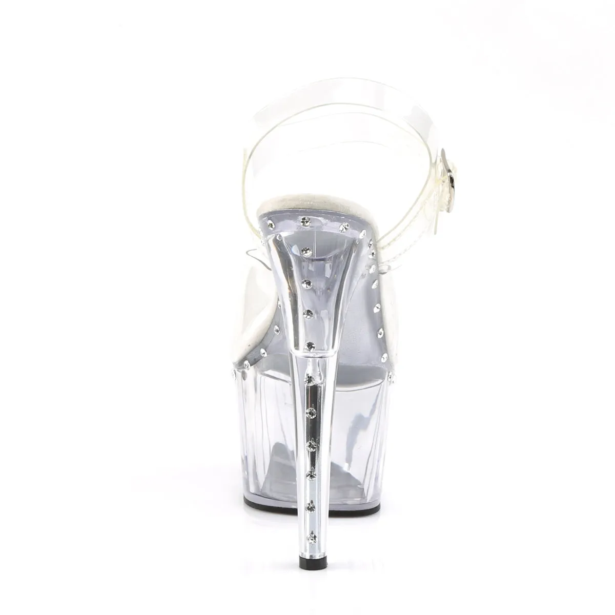 ADORE-708LS Pleaser Clear Sexy Platform Shoes (Pole Dancing Heels) Asics Classic Wrestling Shoes