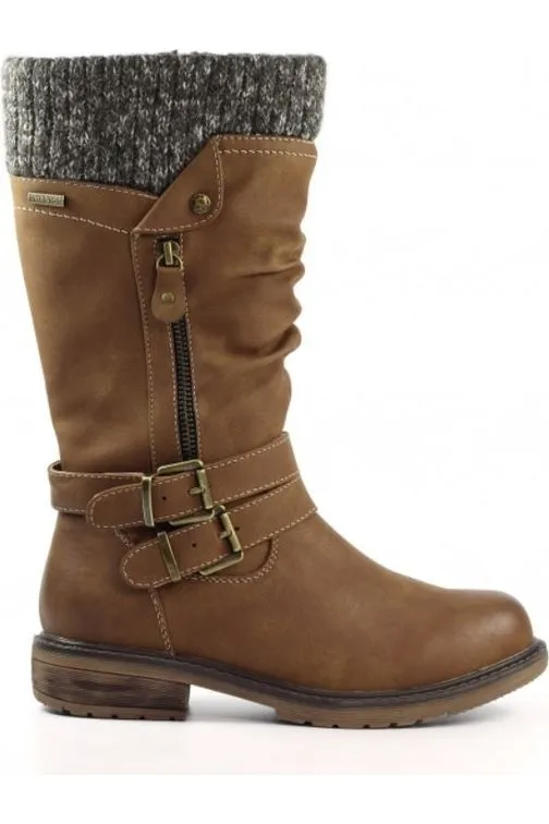 Work Ready Lunar Peyton Tan Waterproof Boot GLB134