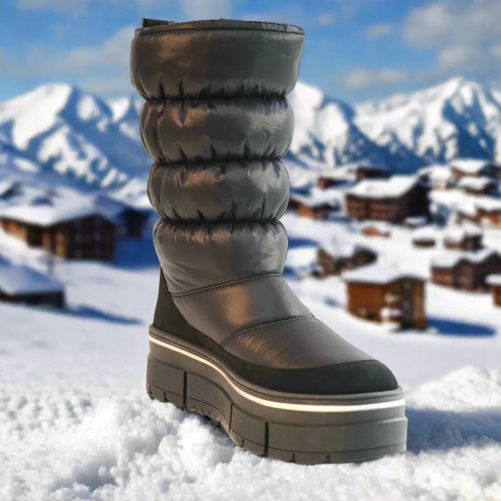 Bifl Snow Boots Mammal Phoebe OC Black Women's Winter Boots