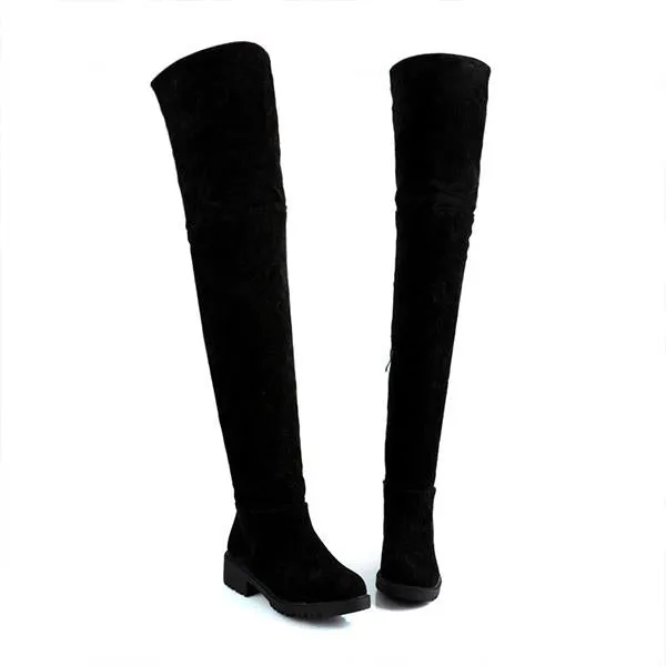 Women's Casual Suede Over-the-Knee Boots 39231538S Hibbett Sports Adidas Shoes