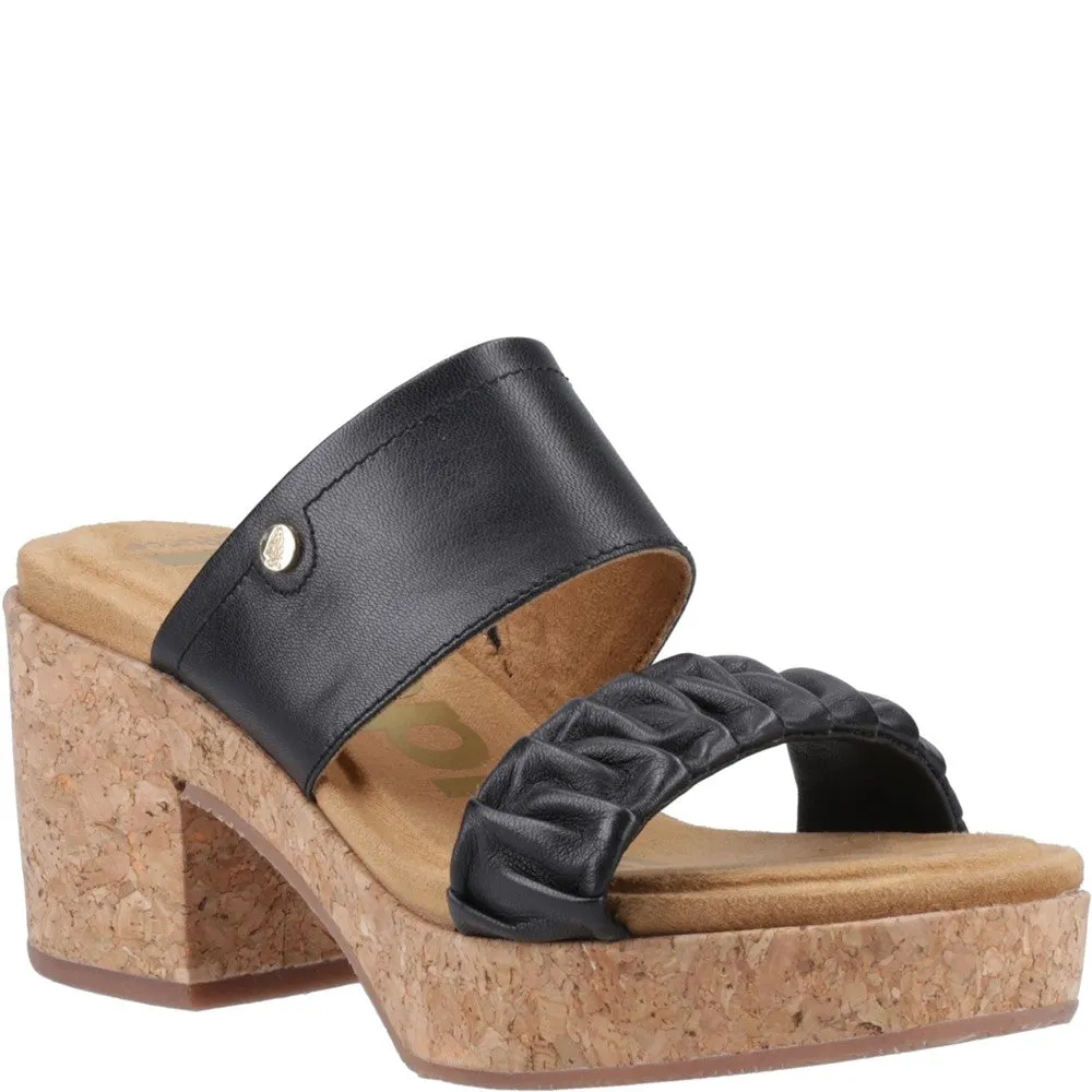 Casual Wear Hush Puppies Poppy Ruched Slide