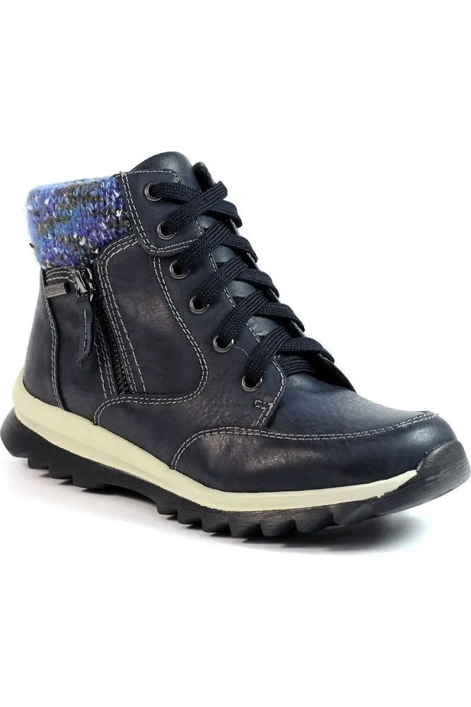Lunar Buttermere Navy WaterProof Ankle Boot GLB115 athlete