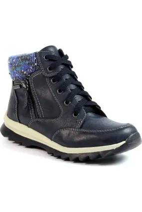 Festival Ground Long Wear Comfort Lunar Buttermere Navy WaterProof Ankle Boot GLB115