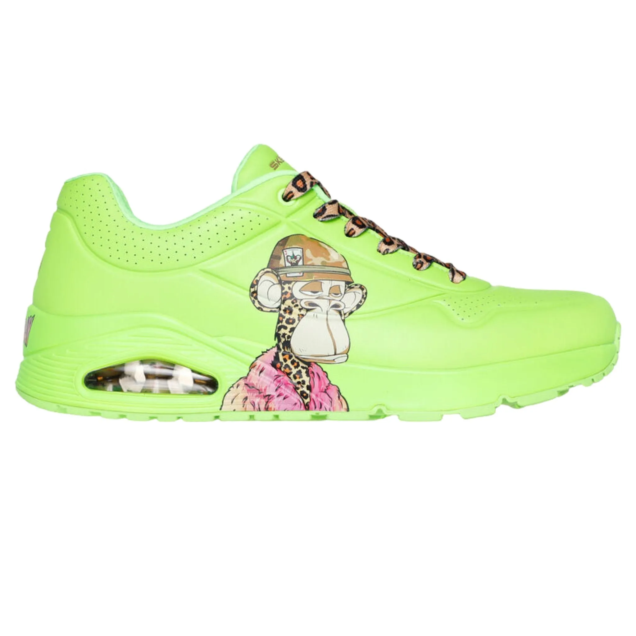Adidas Mickey Mouse Shoes Skechers Men's 251014 Snoop Dogg Uno- Dr. Bombay  Lime Green Casual Shoes