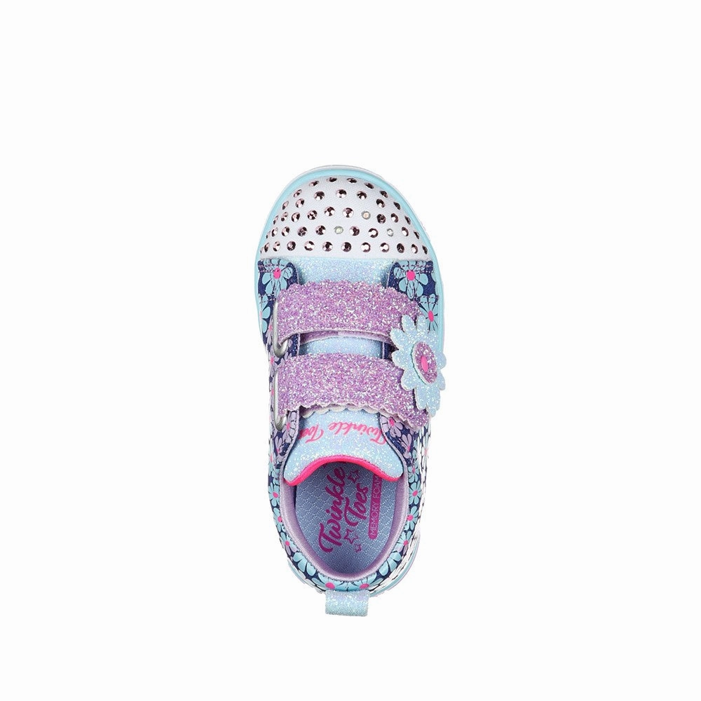 Skechers Sparkle Lite Mini Blooms Sports Shoes forest hike
