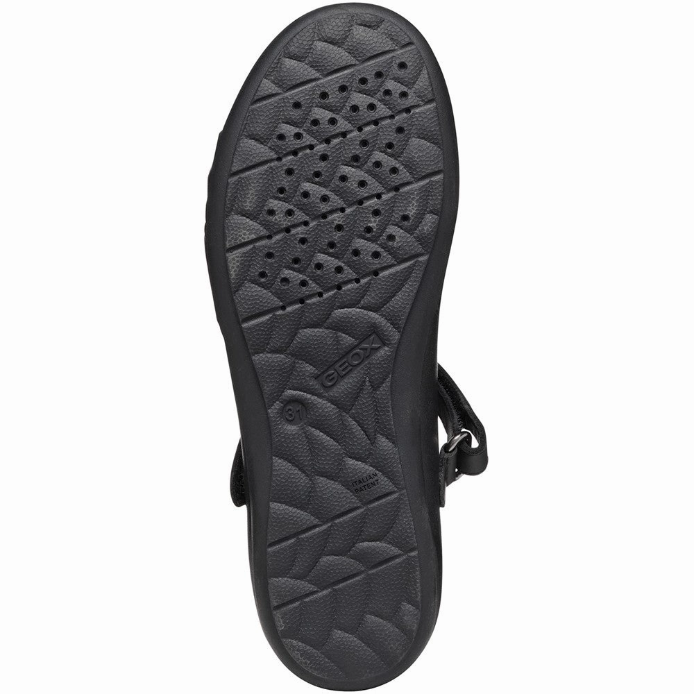 Geox J Iberide F Ballerina School Shoes Outfit Boost Tight Fit