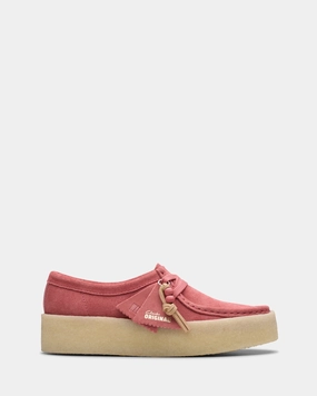 Wallabee Cup. (W) Vintage Pink Sde Treaded Sole Fresh Walk
