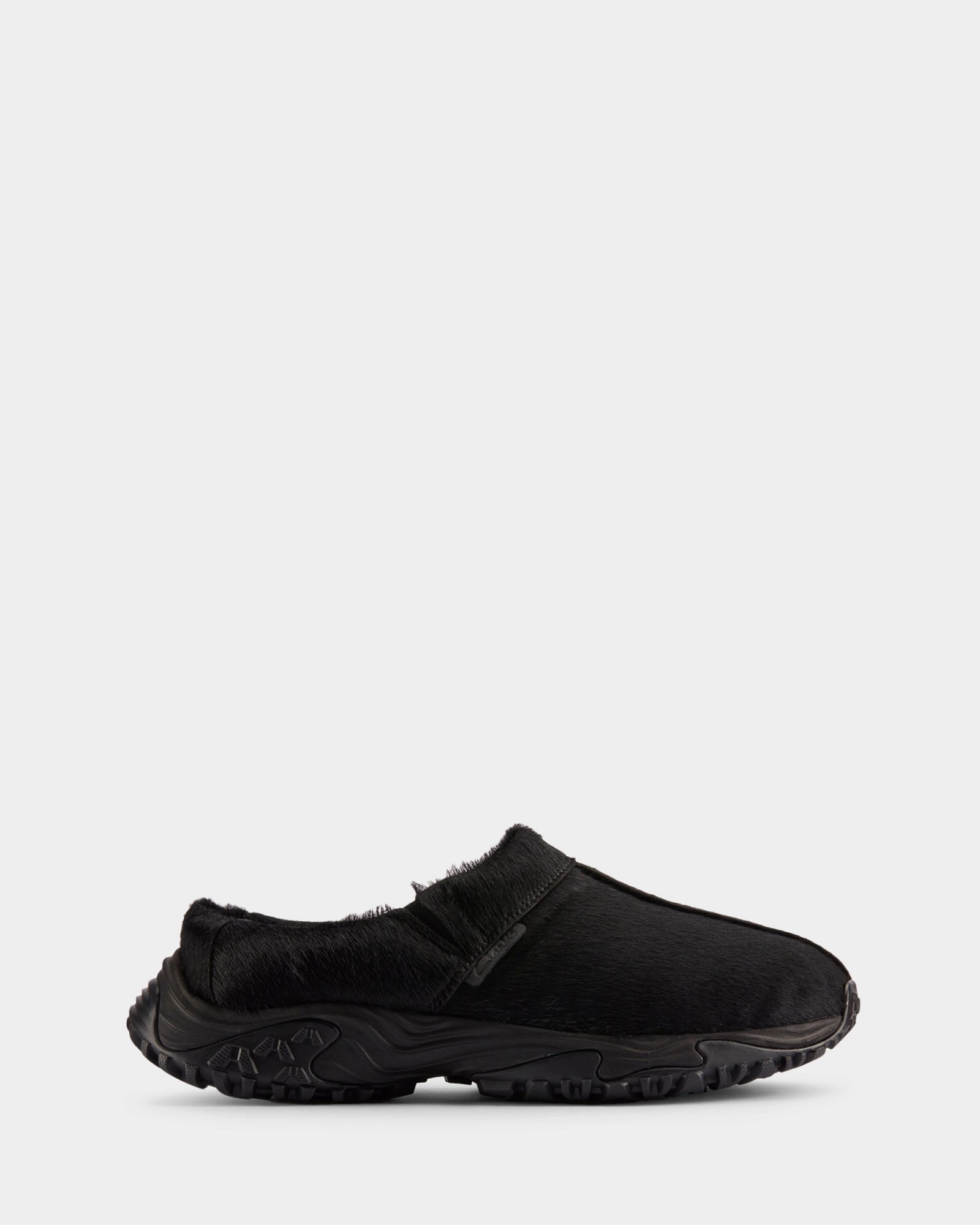 Sporty Look Wave Run Cur Clog 1 M Black Interest Leather