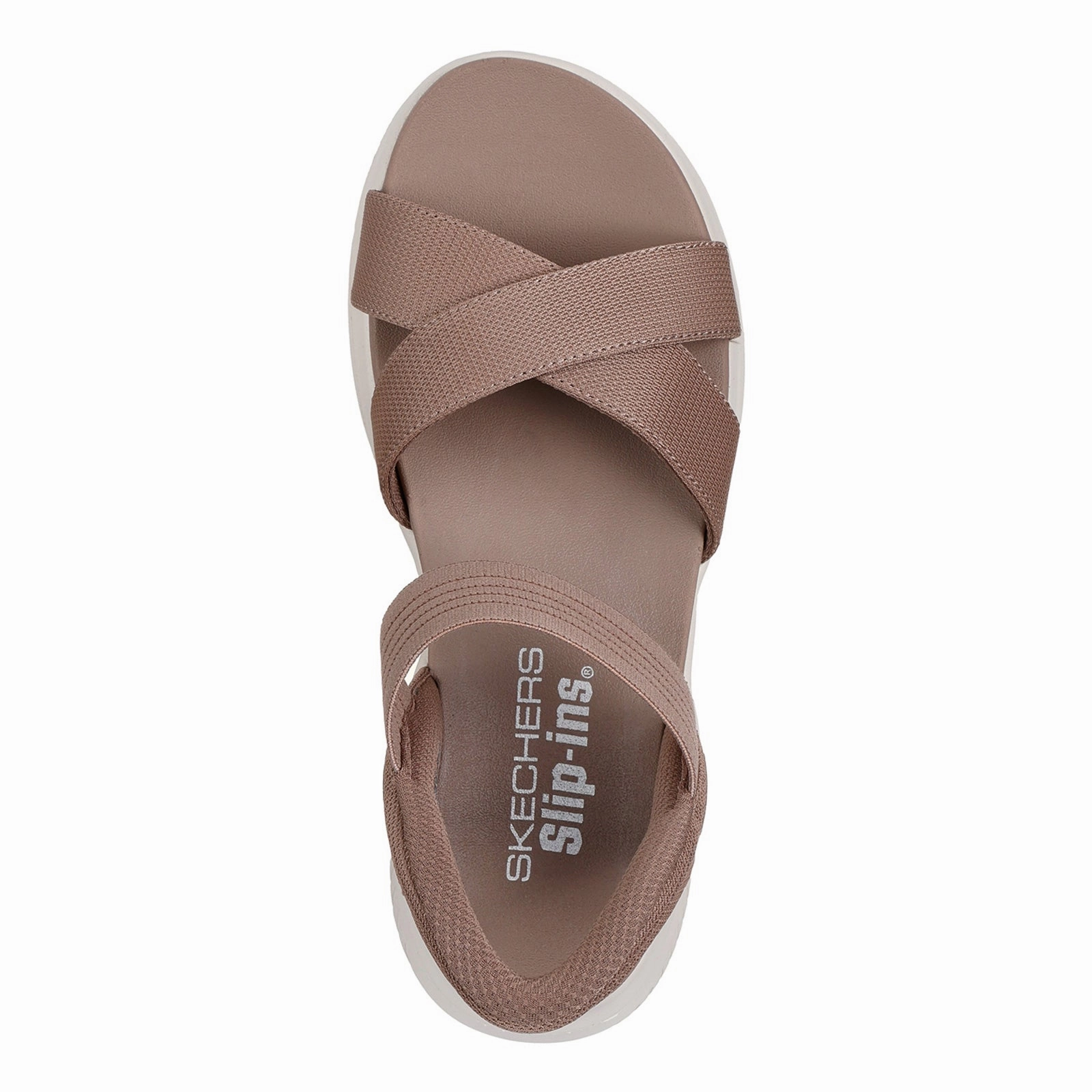 Women's Skechers, Slip-ins: Ultra Flex 3.0 - Never Netter Sandal - Wide Width Relaxing Flats Toe Thong