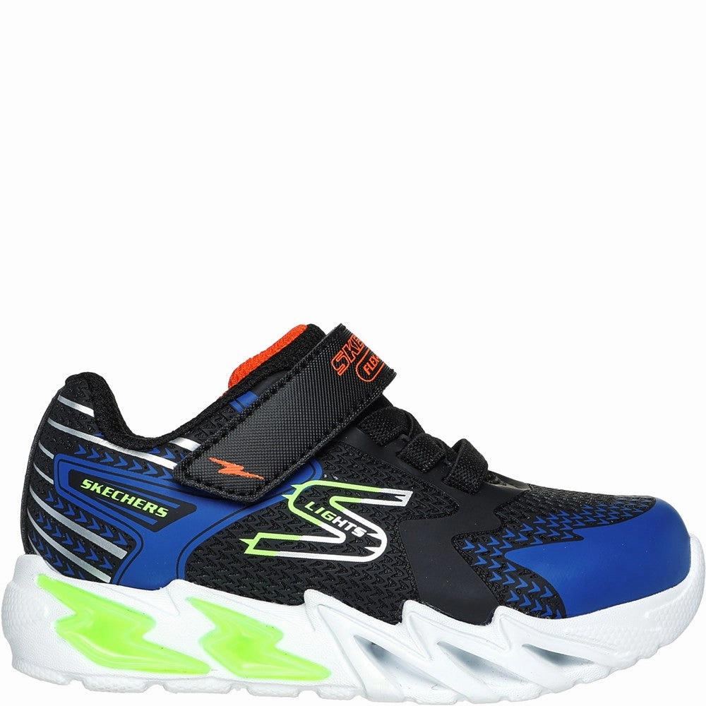 Skechers S Lights: Flex-Glow Bolt Shoe Fashionable Walk Taxi Ride