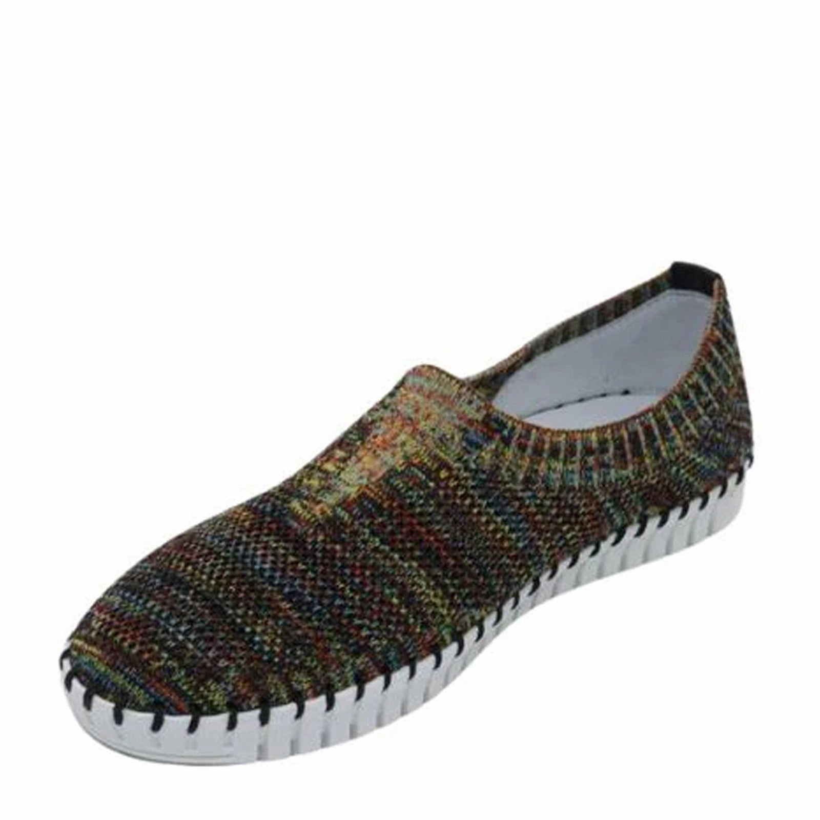 zipper shoes leather - lining shoes Women's Eric Michael, Lucy Slip-On