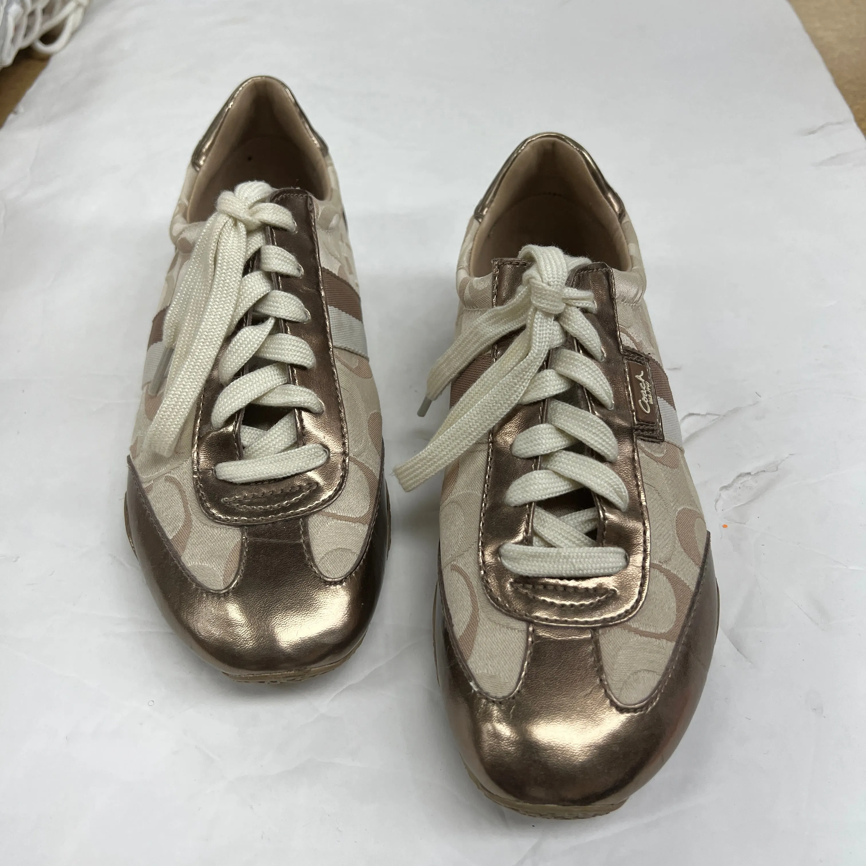 Asics New Marathon Shoe Shoes Designer By Coach In Brown, Size:7