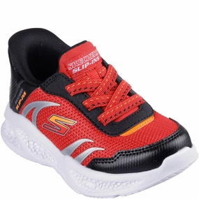 Leaf Hike Low Effort Skechers Meteor-Lights Brisk-Beams Trainers