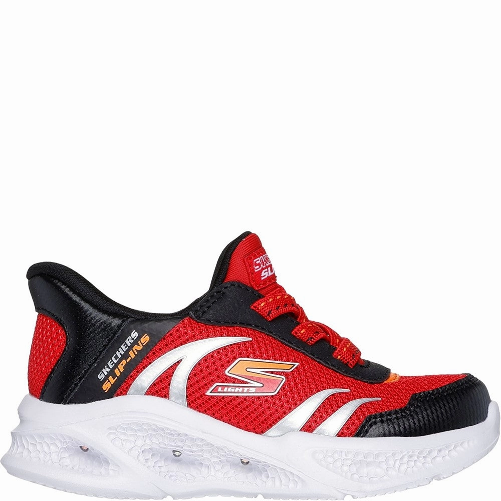 Anywhere Wear Skechers Meteor-Lights Brisk-Beams Trainers