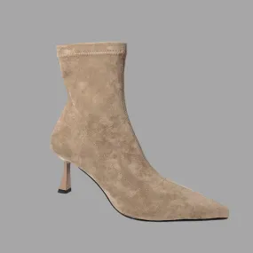 Adidas Plain Shoes Fashion Suede Ankle Boots - Ivoire