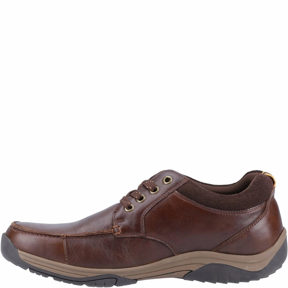Hush Puppies Derek Lace Up Shoe Spot Light Shiny Finish