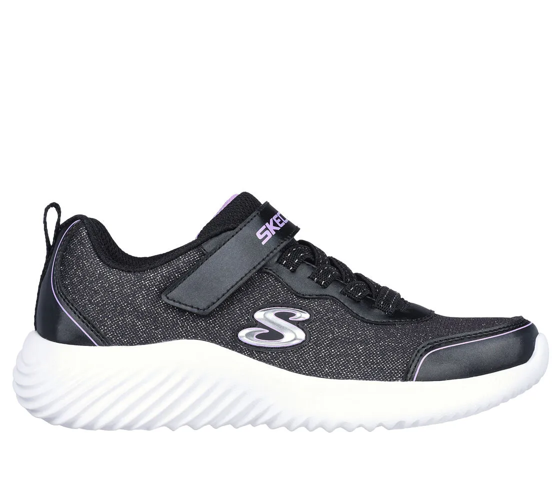 Adidas Shoes For Nurses SKECHERS BOUNDER - GIRLY GROOVE - BLACK