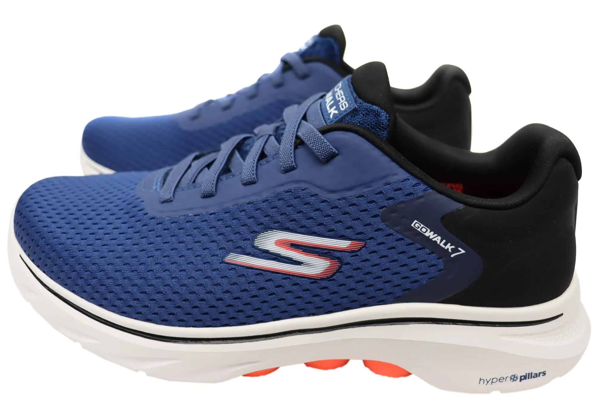 Adidas Shoes Bottom Skechers Mens GOwalk 7 The Construct Extra Wide Fit Comfortable Shoes