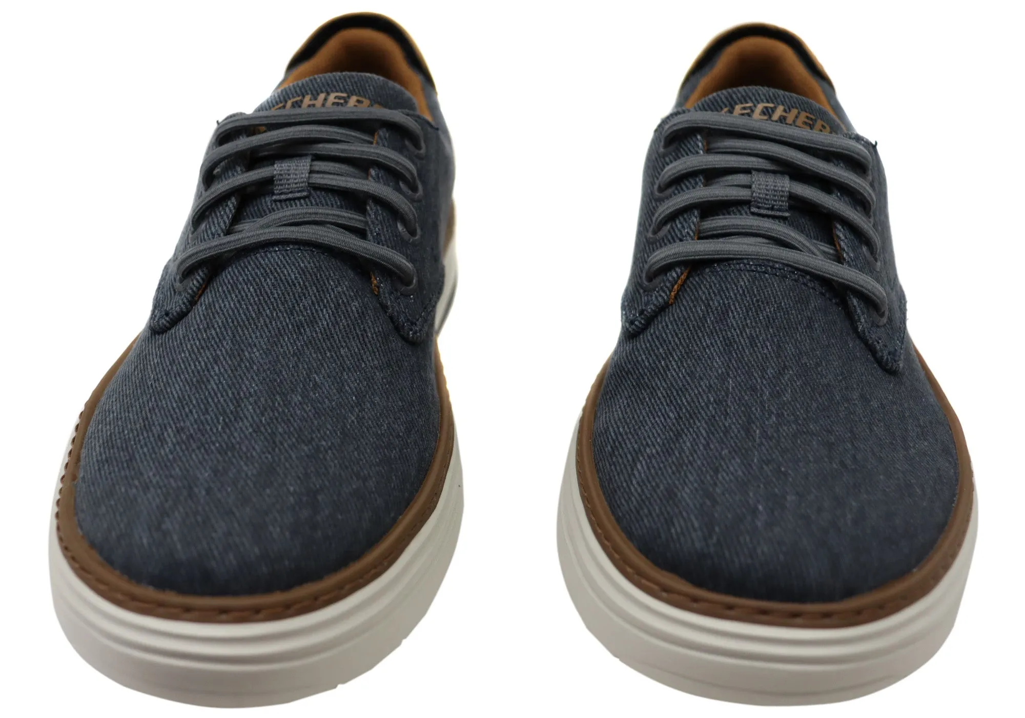 Skechers Mens Hyland Ratner Lace Up Comfortable Shoes Shoes Adidas