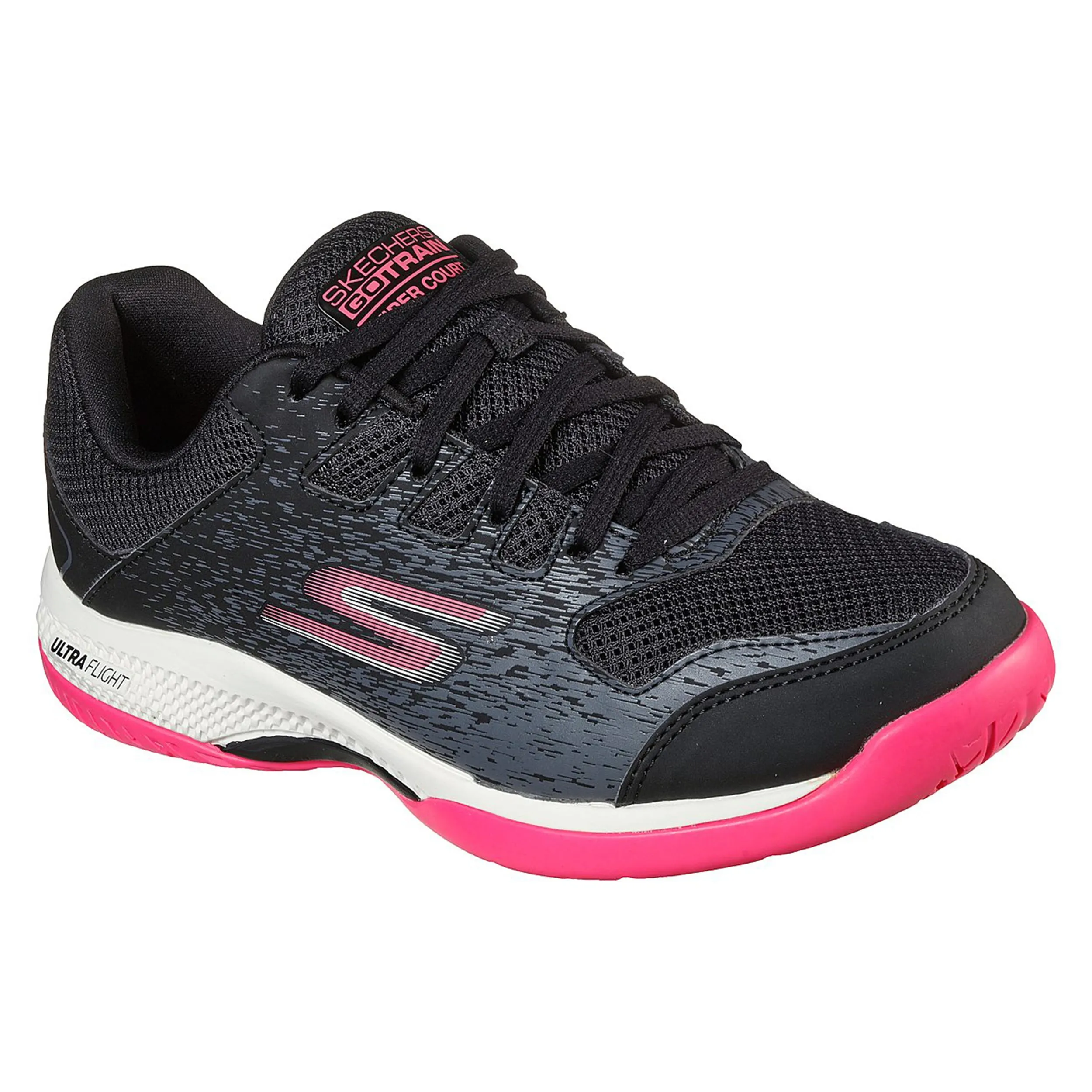 Adidas Originals Crazy Iiinfinity Basketball Shoes Skechers Viper Court- Pickleball Shoes (Black/ Pink)