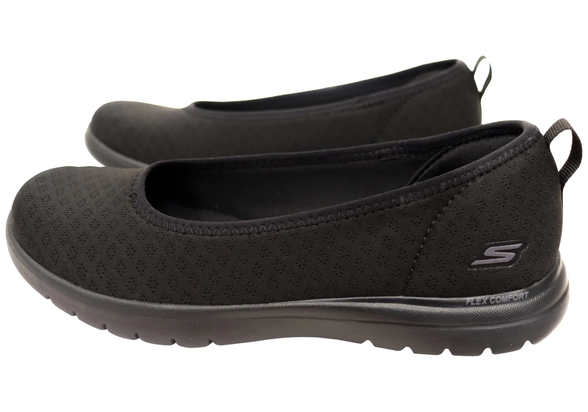 Skechers Womens On The GO Flex Siena Wide Fit Comfortable Shoes Adidas Superstar Slip On Shoes