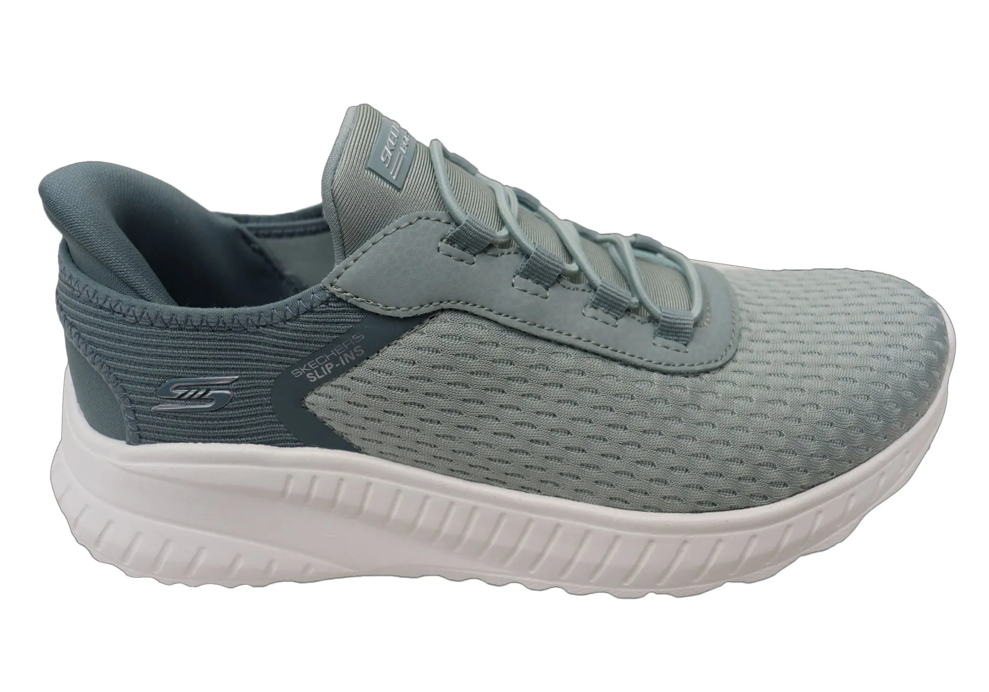 Skechers Womens Slip Ins Bobs Sport Chaos Comfortable Shoes Adidas Originals Skateboarding Shoes