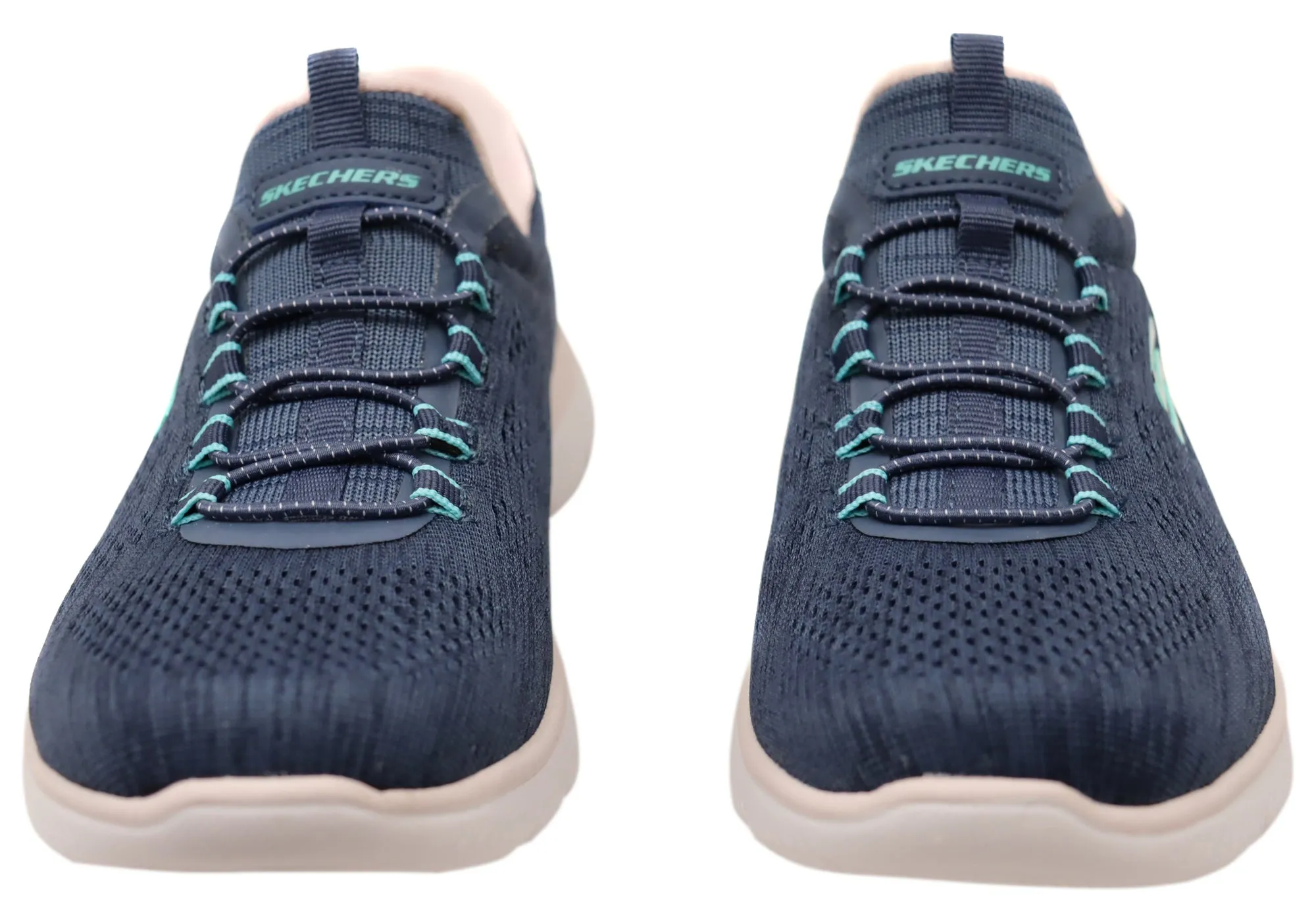 Adidas Q Shoes Skechers Womens Summits Fun Flair Comfortable Slip On Shoes