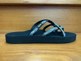 Teva Olowahu Palms Black & White  6840 PBKW Chic Vibe